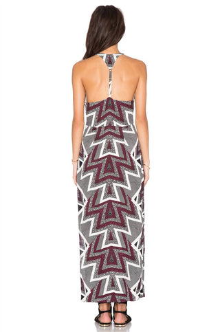 Free People - Slubby Crinkle Serves You Right Printed Maxi Dress