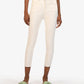 Kut From The Kloth - Connie Fab Ab Raw Hem High Waist Crop Skinny Jeans