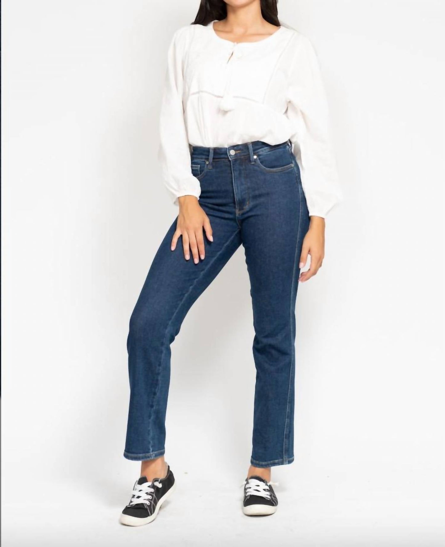 Judy Blue - Tummy Control Classic Straight Jeans