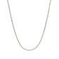 Sterling Silver 1.5mm Adjustable Sparkle Chain