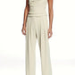 The Sei - Cowl Bustier Strapless Top