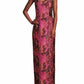 Black Halo - Lumina Jacquard Strapless Maxi Gown
