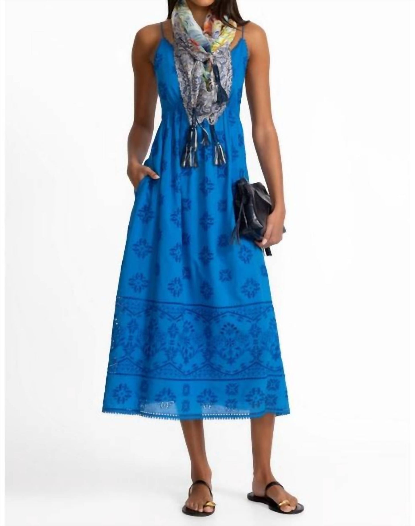 Johnny Was - CLEO TEA LENGTH DRESS LUCIANNE