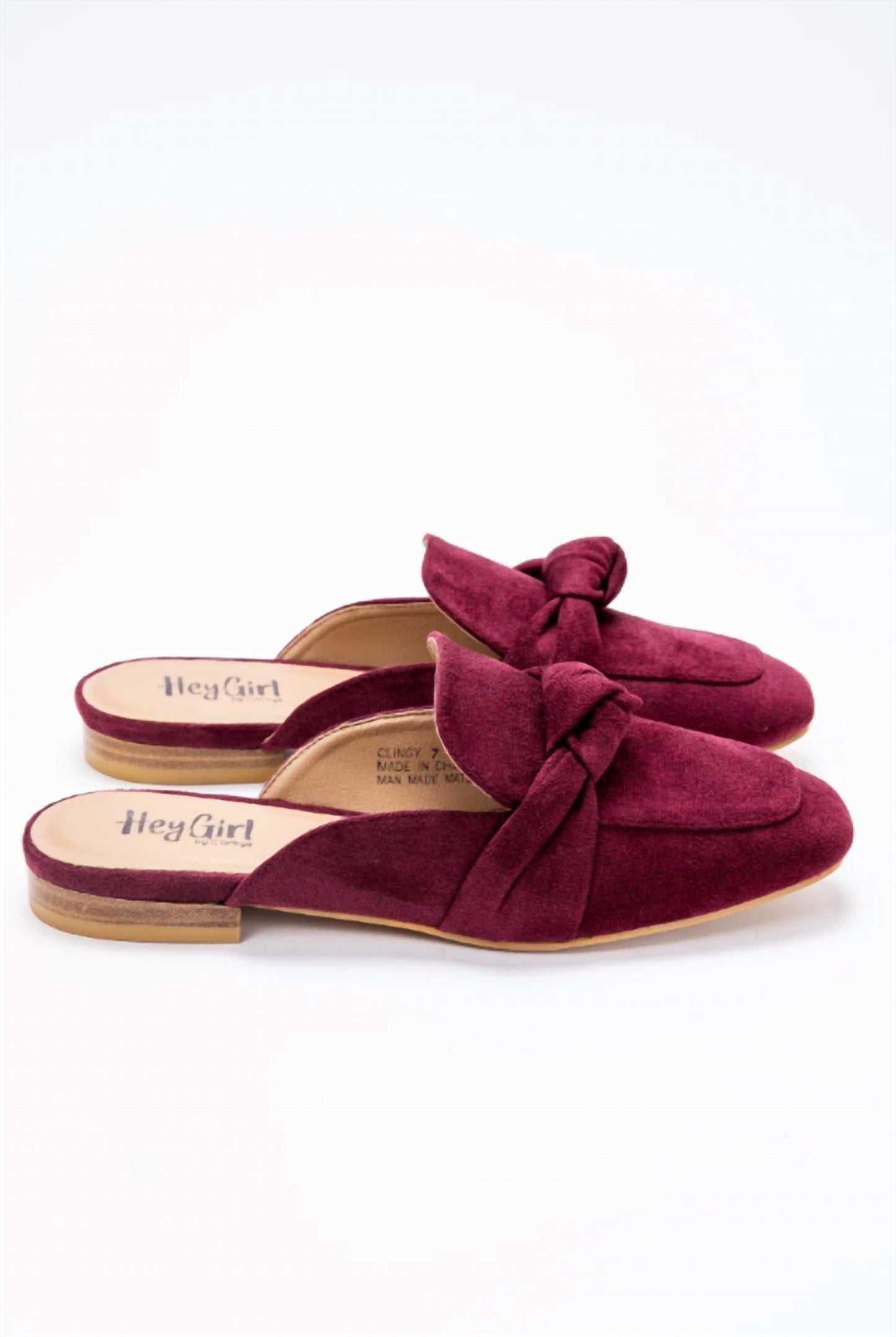 Corkys Footwear - Women's Faux Suede Flats with Bow