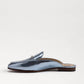 Sam Edelman - Women's Linnie Slip On Round Toe Chain Detailed Wide Mules