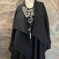 Amma By Kedem Sasson - Asymmetrical Short Linen Jacket