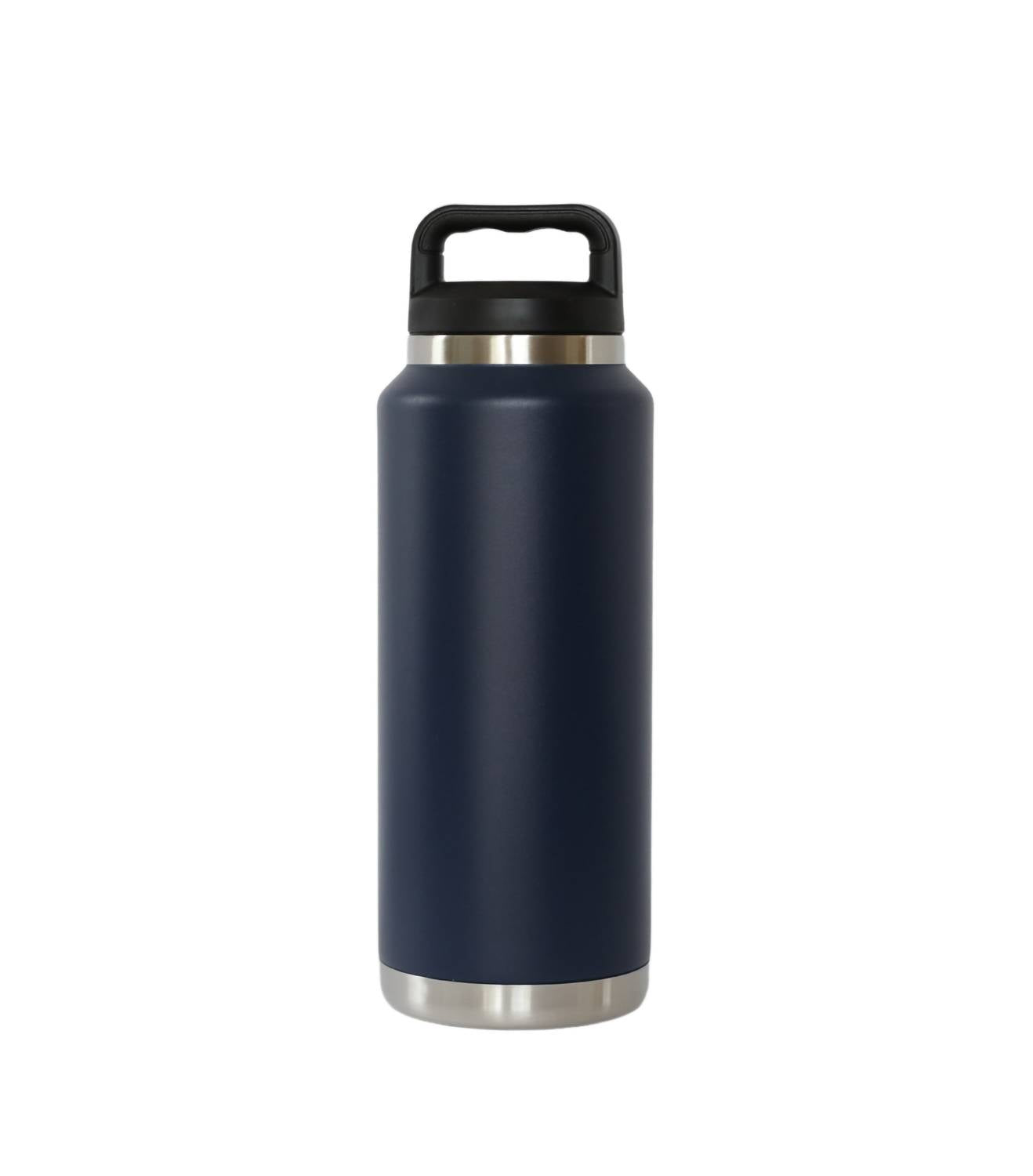 Creative Gifts International - Stainless Steel Twist-Off Cap Water Bottle