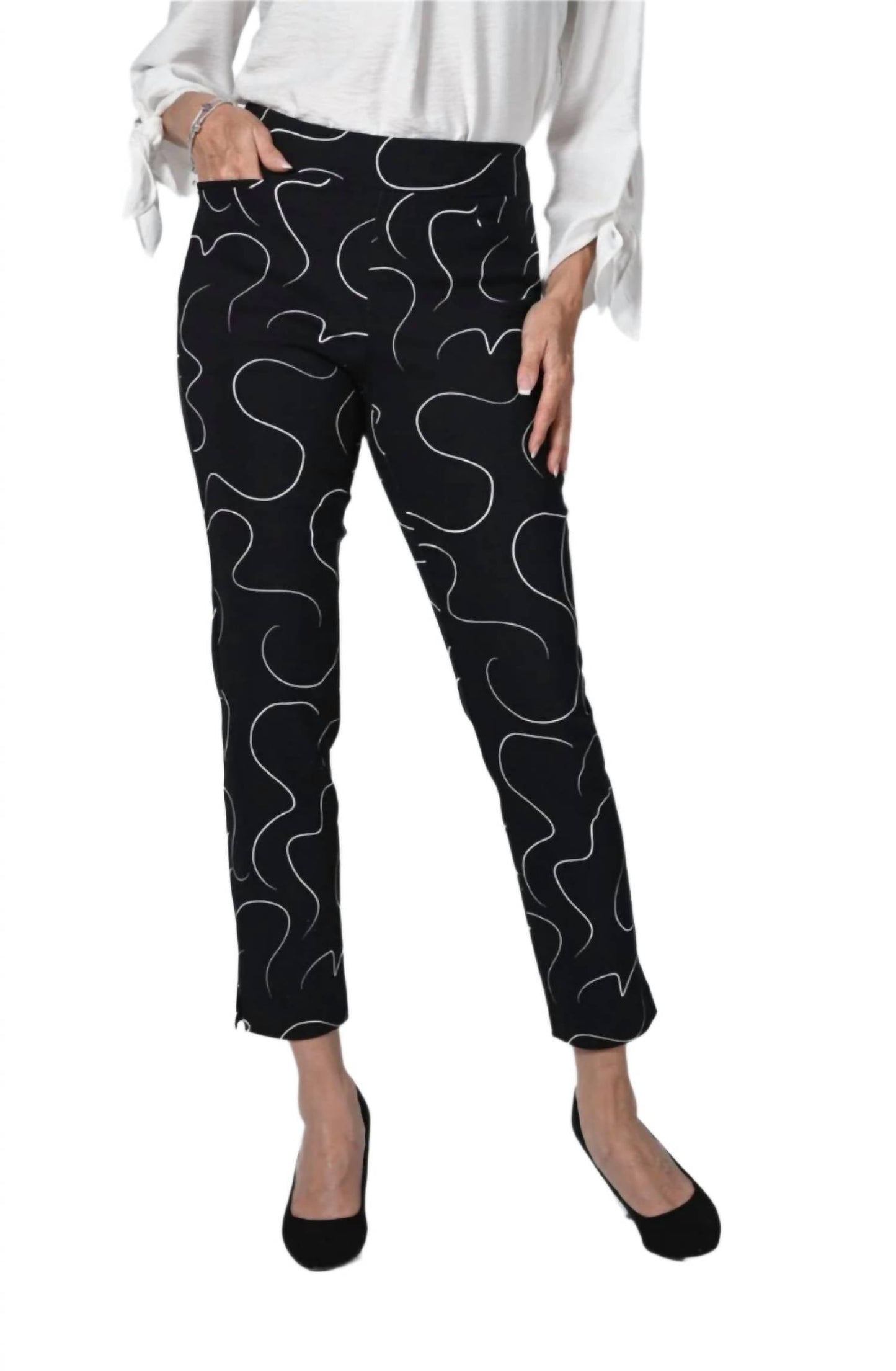 Frank Lyman - Pull On Ankle Pants