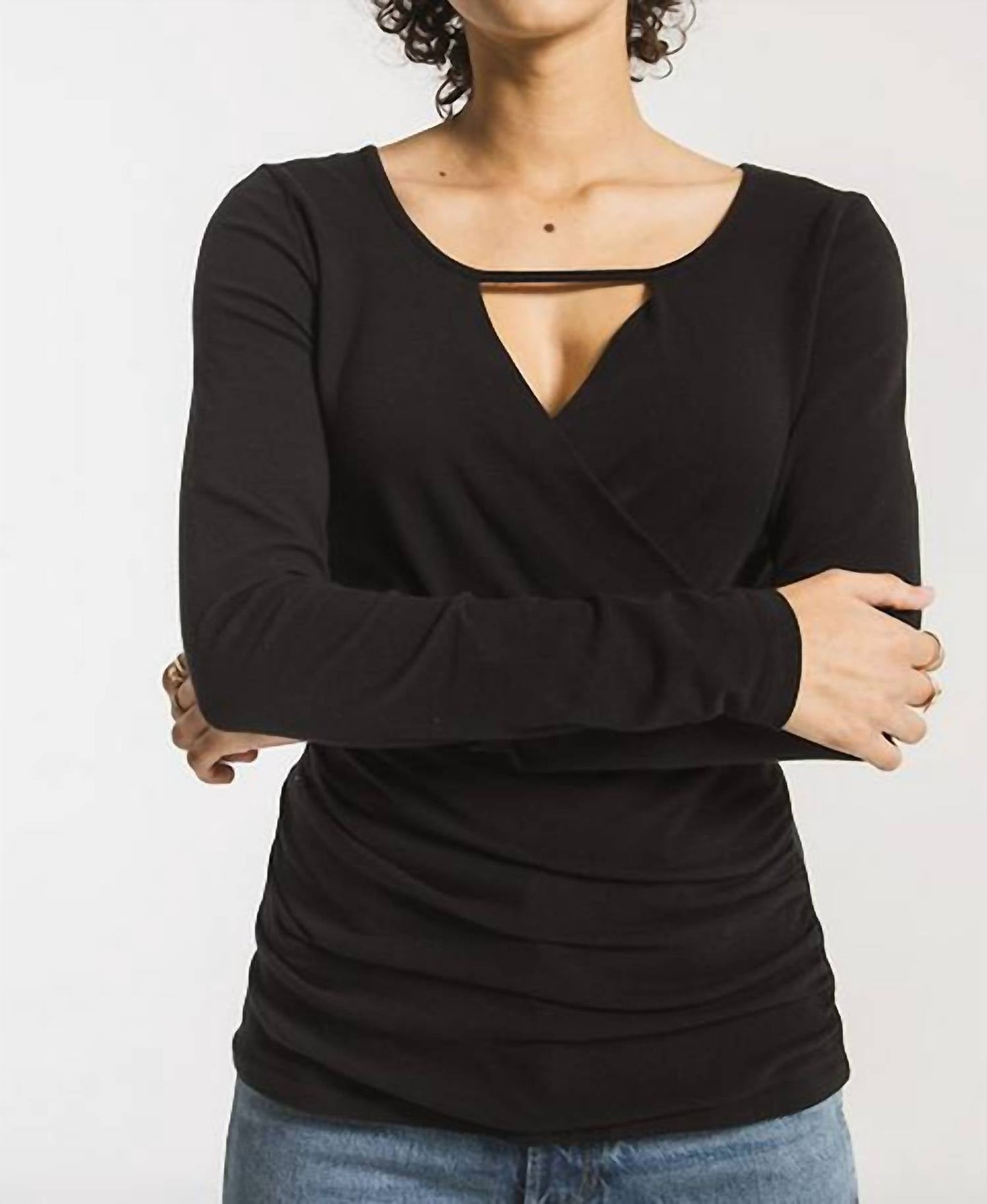 Z Supply - THE WRAP LONG SLEEVE TOP