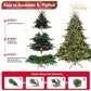 5FT The Full-Bodied Pre-Lit Evergreen Christmas Tree