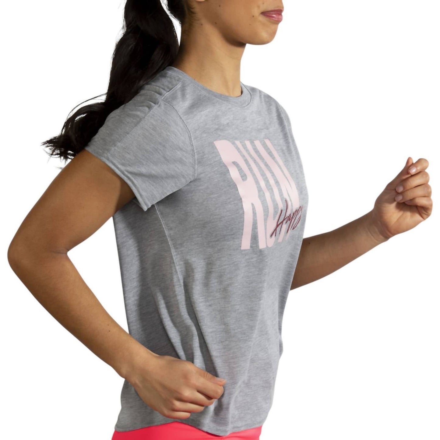 Brooks - WOMEN'S DISTANCE GRAPHIC SHORT SLEEVE T-SHIRT