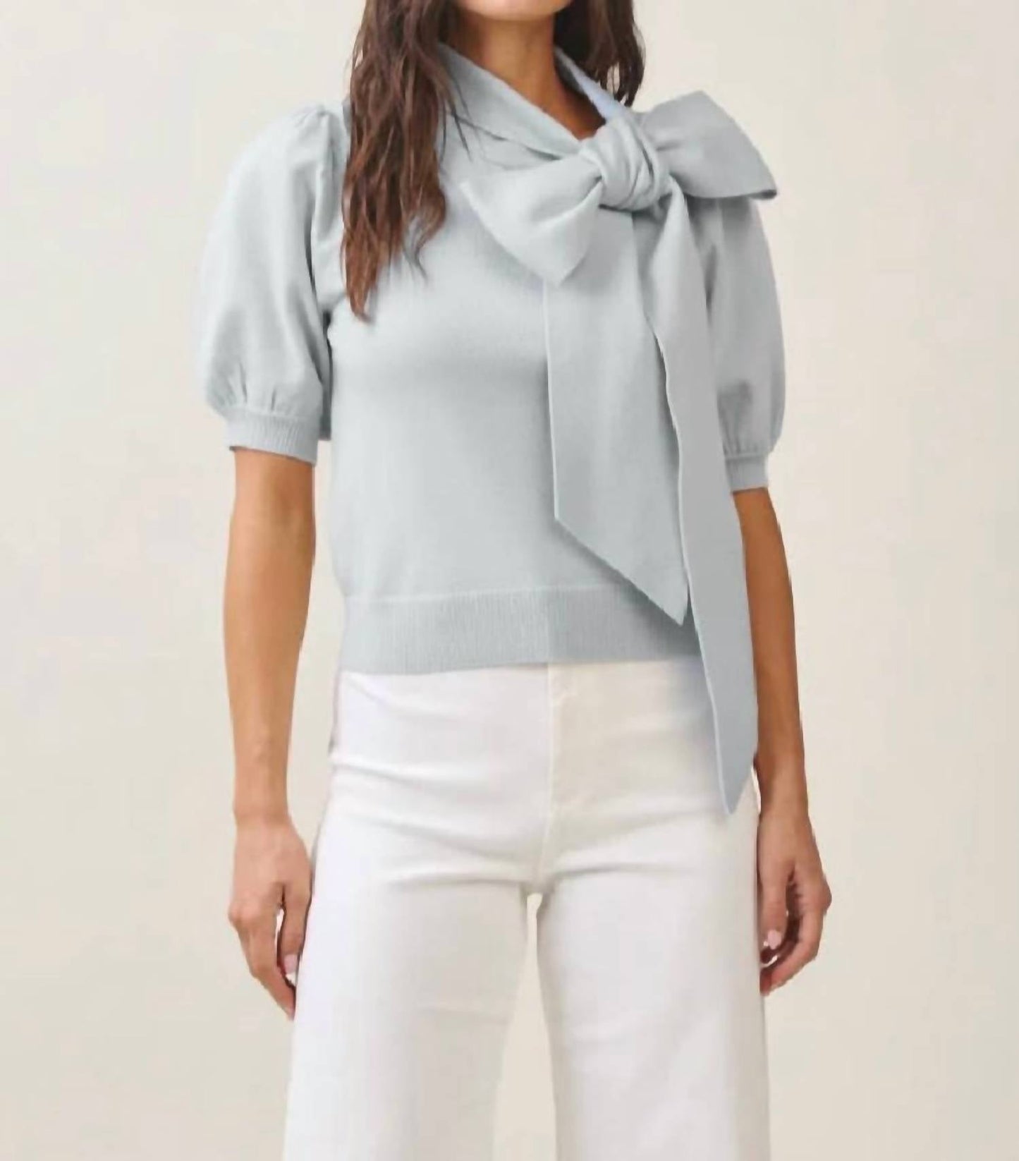 Able - Bailey Bow Sweater Top