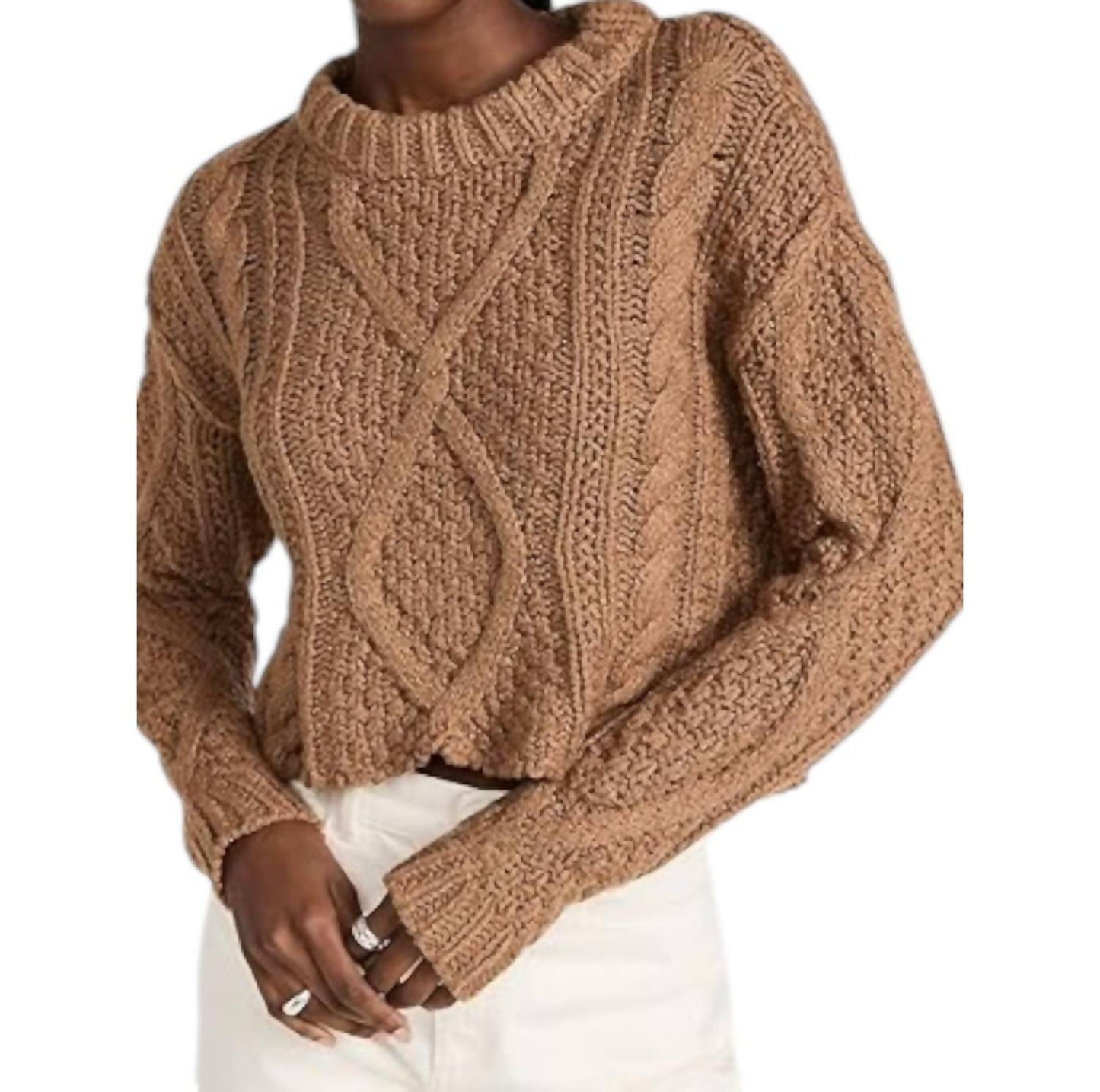 Free People - Cutting Edge Cable Sweater