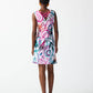 Joseph Ribkoff - Scribble Print Sheath Mini Dress