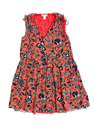 Nordstrom - Signature Silk Floral Print V Neck Shift Dress