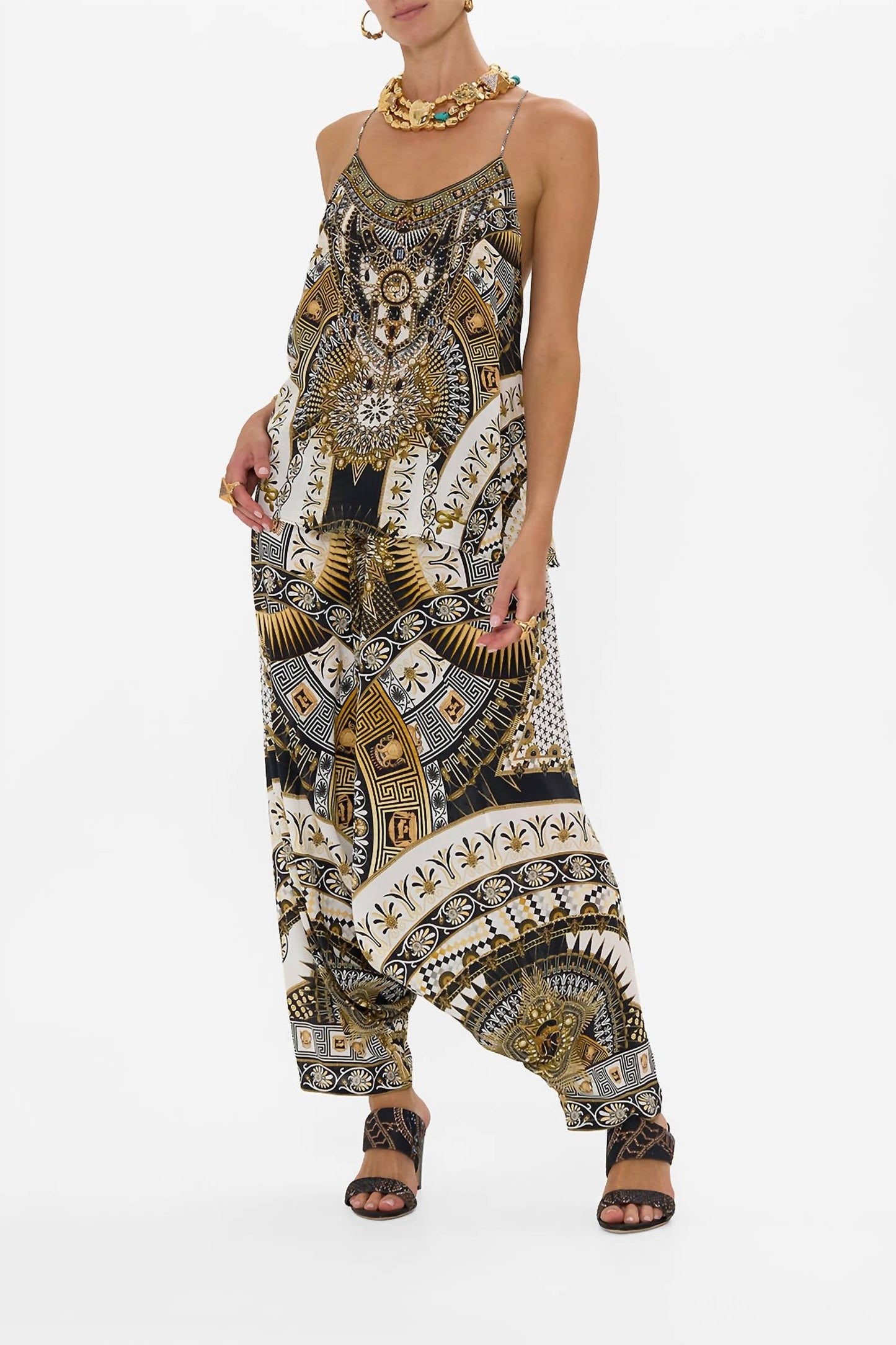 Camilla - T Back Shoestring Top