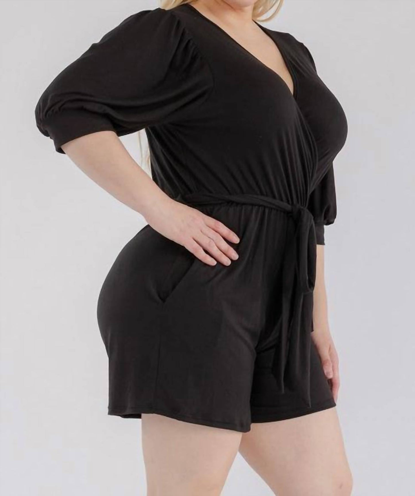 Karen T Design - Tie-up Detailed Romper