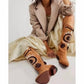 Free People - Women's Roundhouse Stitch Suede Embroidered Western Cowboy Boot