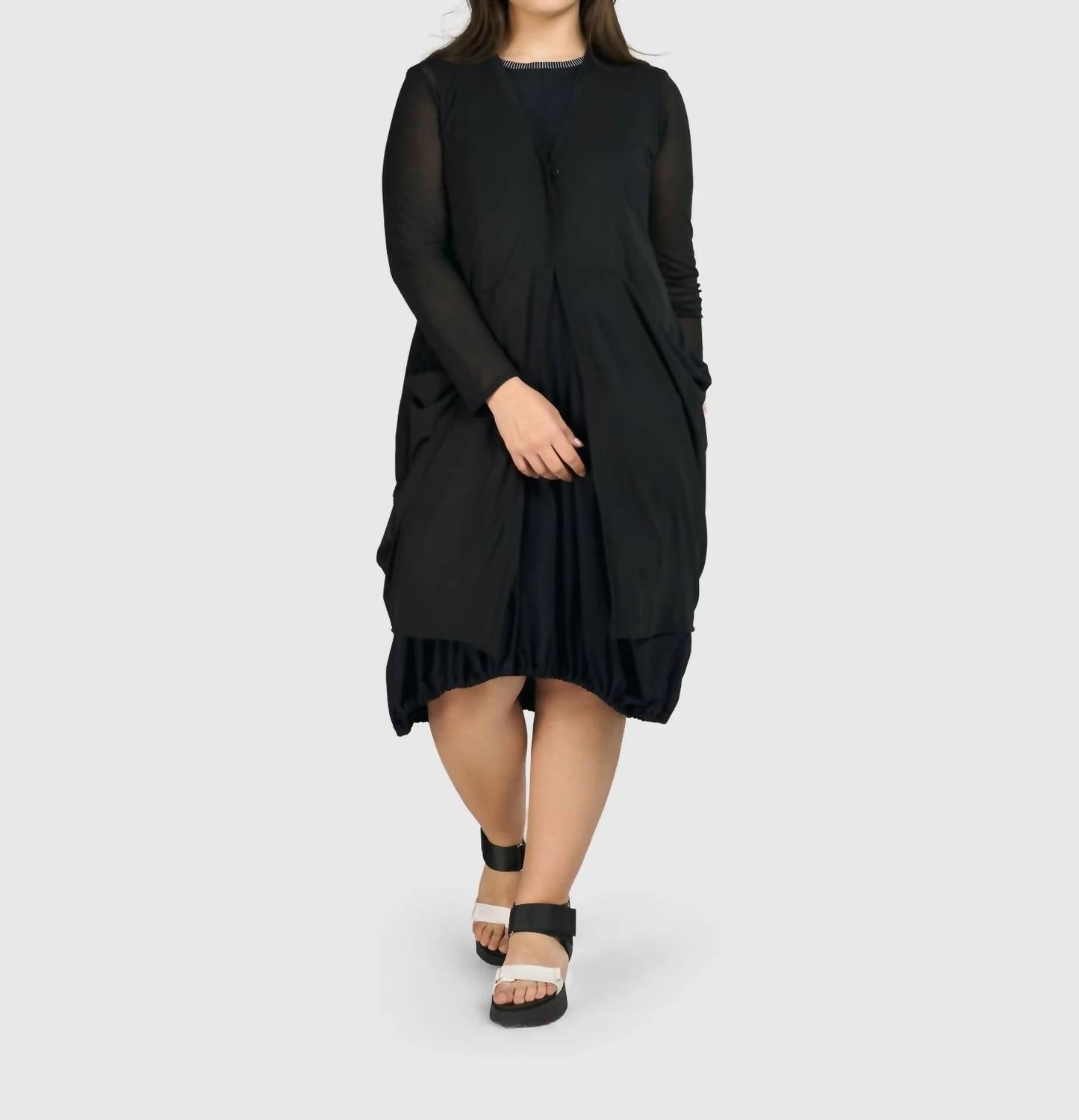 Alembika - Essential Tekbika Draped Cocoon Jacket