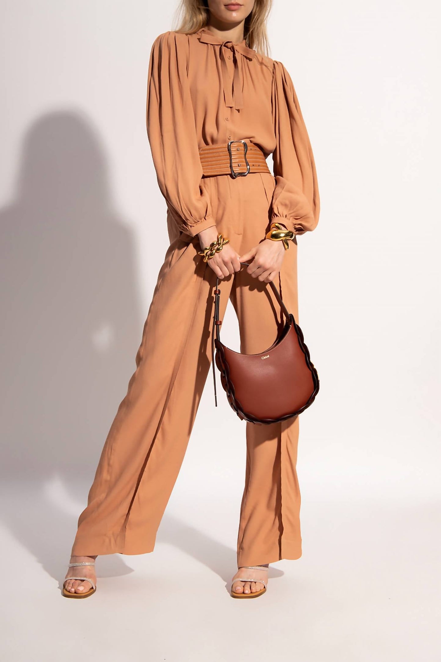 Ulla Johnson - Clemens Long Sleeve Tie Bow Blouse