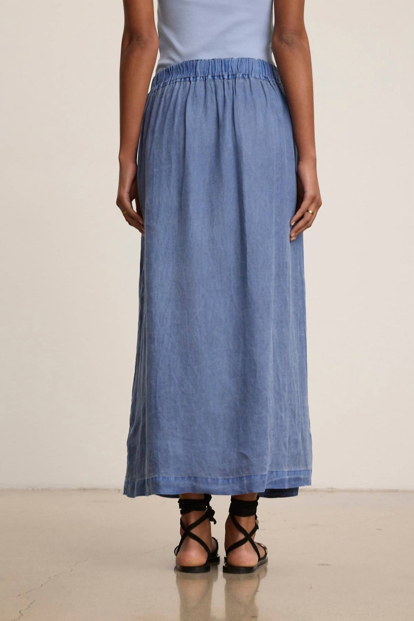 Velvet By Graham & Spencer - Linda Linen Skirt