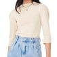 Free People - Clover Puff Shoulder Tee