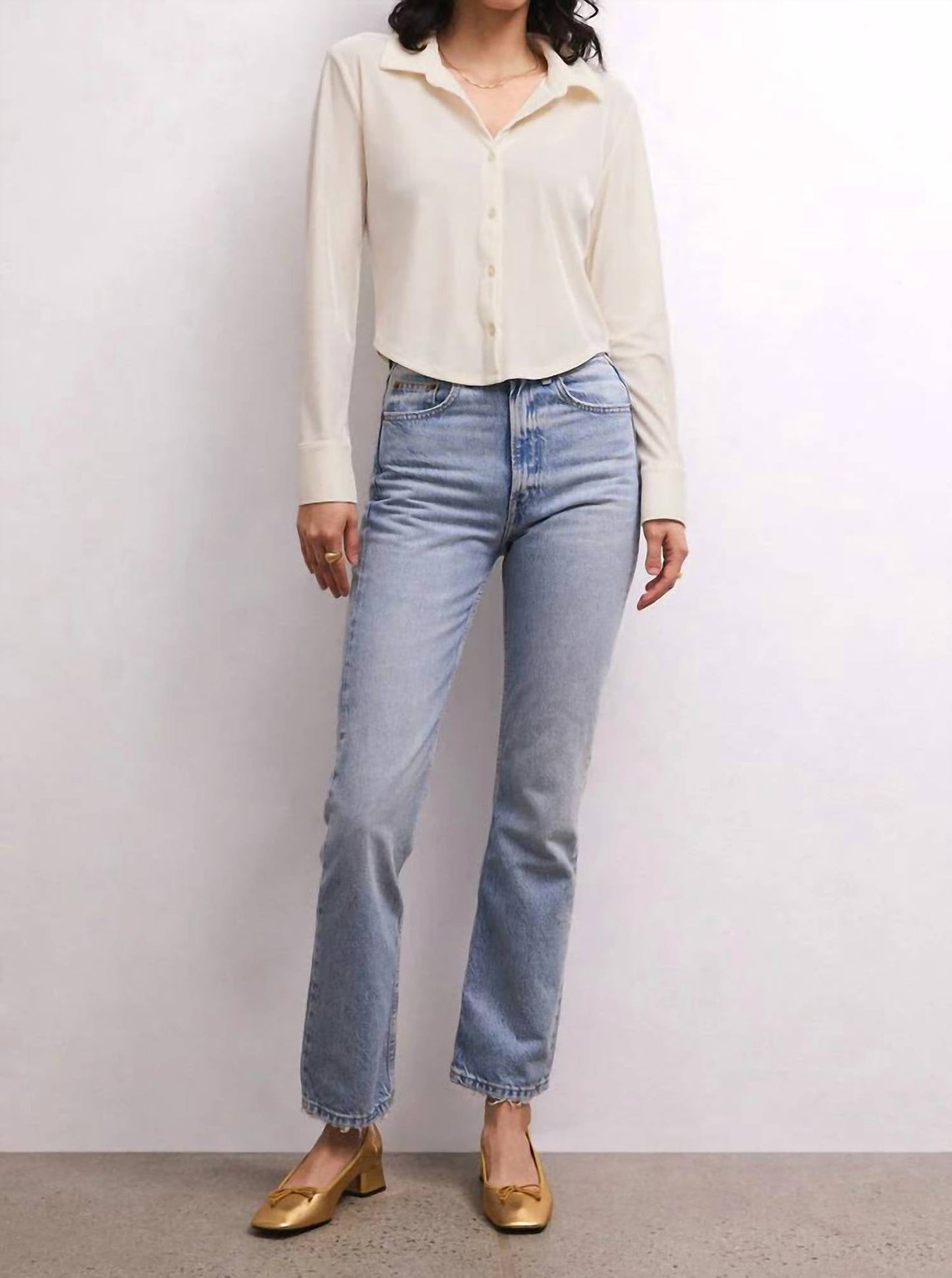 Z Supply - Presley Front Button Velvet Top