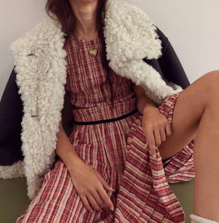 Free People - Kiki Faux Leather Sherpa Jacket