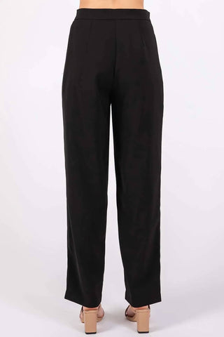 Trendsi - GeeGee High-Waisted Pleated Pants