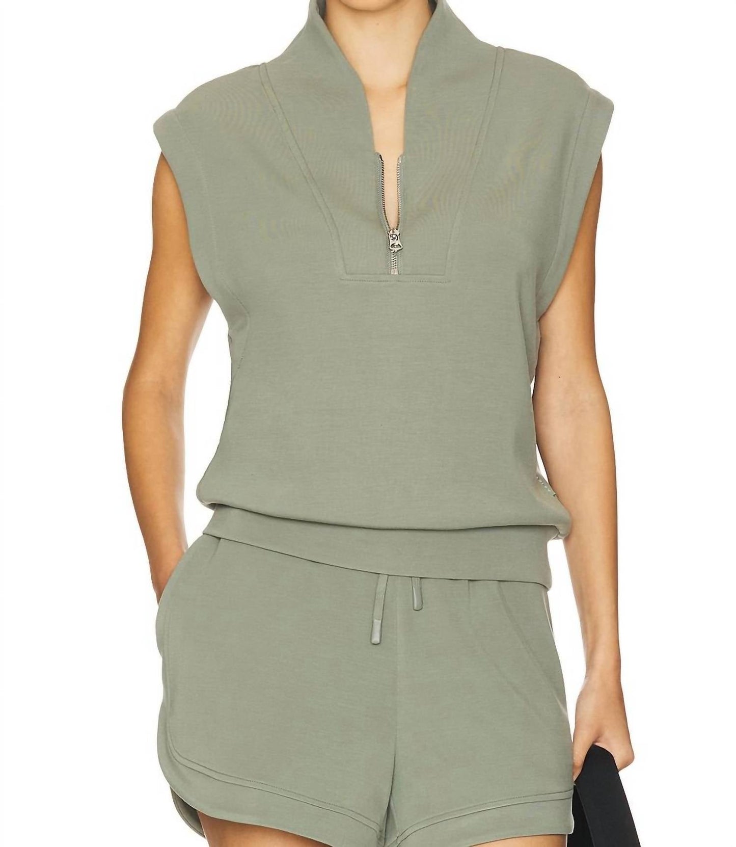 Varley - Loretta Half Zip Sweatshirt