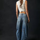 Free People - Good Luck Mid Rise Barrel Jean