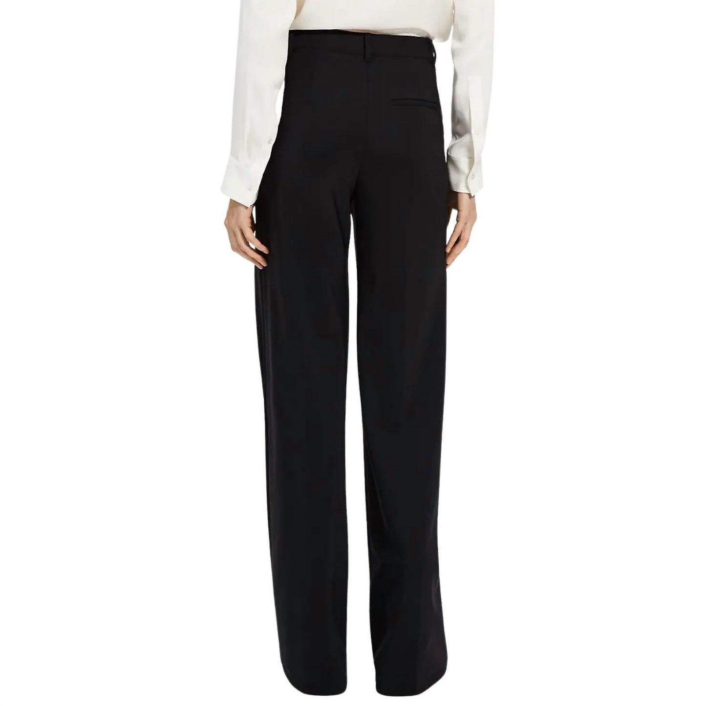 Theory - Terena Precision Ponte High Waist Trousers