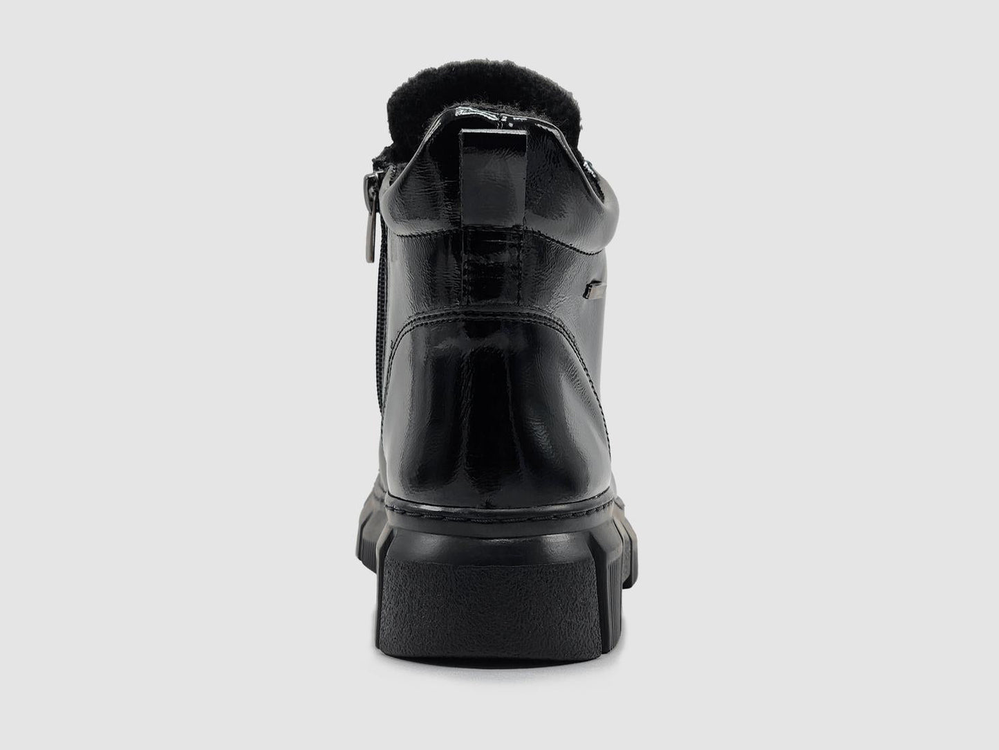 Helios - Women's Ino Fleece-lined Zip-up Leather Boots