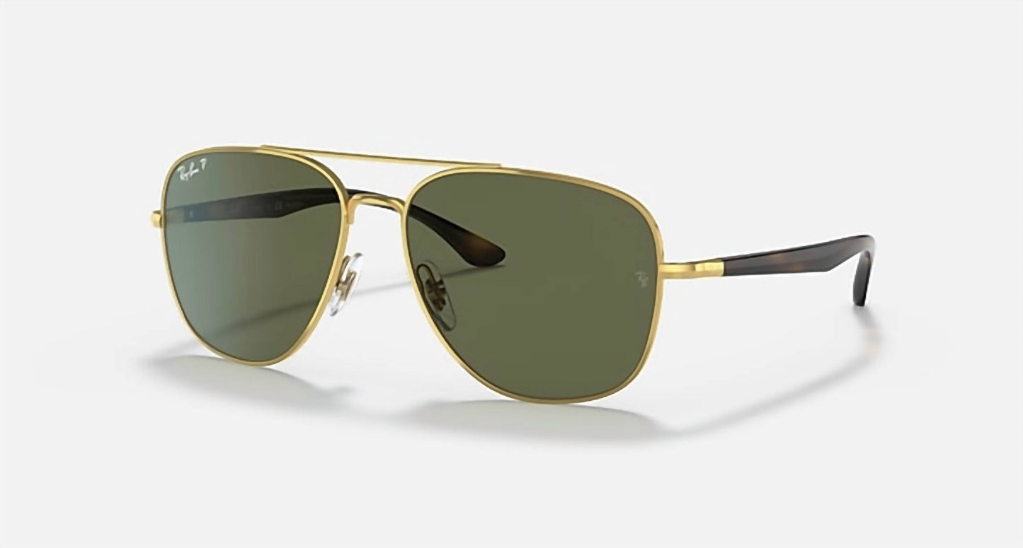 Ray Ban - Square Polarized Sunglasses Rb3683 - 001 - 58