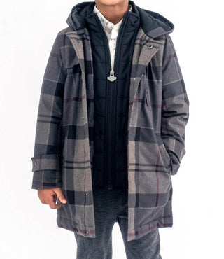 Appaman - Kid's New Gotham Long Sleeve Hooded Coat