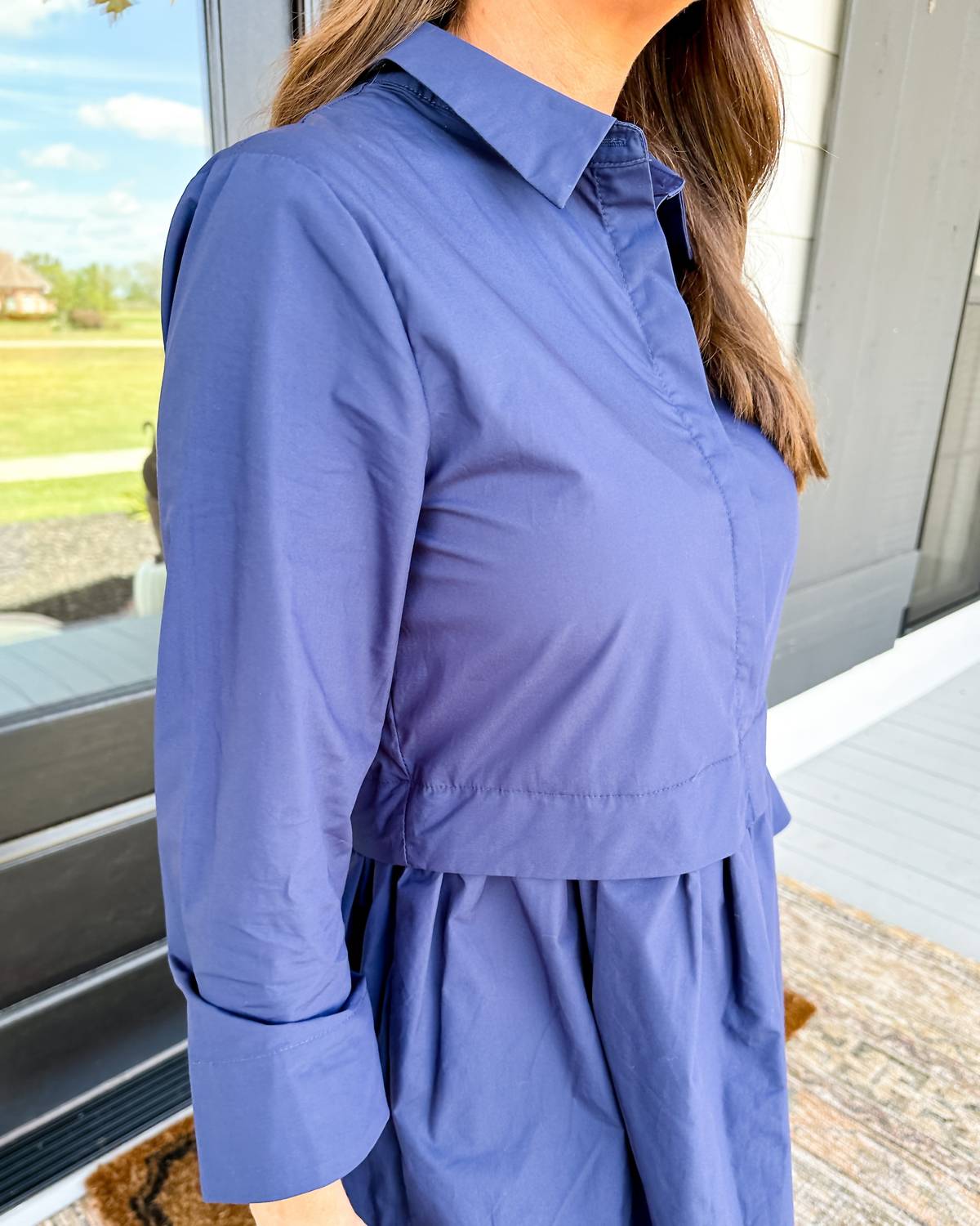 2.7 August Apparel - Shirt Dress