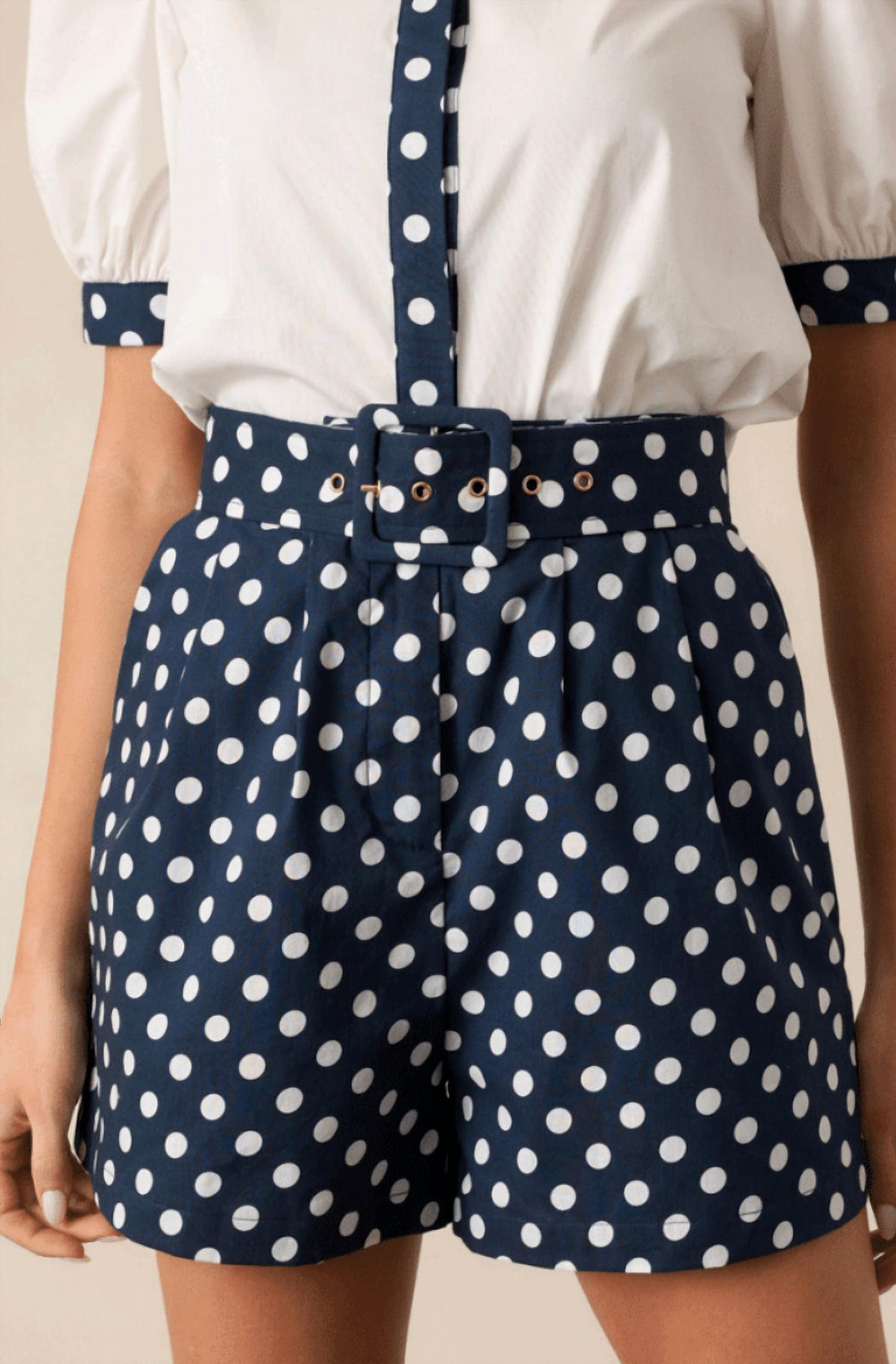 Prosperina - Colleen Classic Belted Shorts