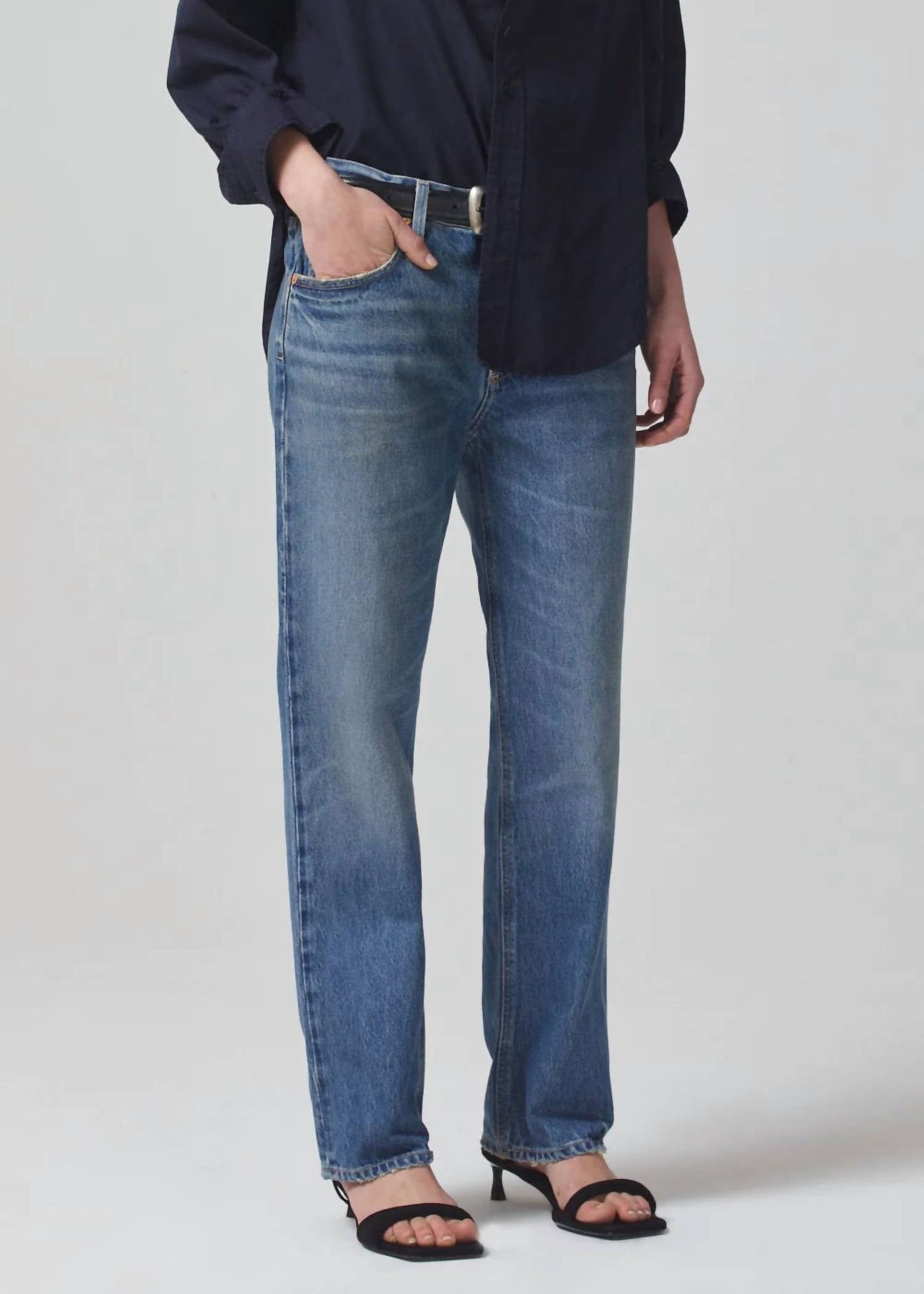 Citizens Of Humanity - Neve Low Slung Relaxed Jeans