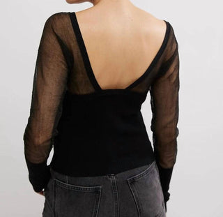 Free People - NIGHT AFTER NIGHT LONG SLEEVE TOP