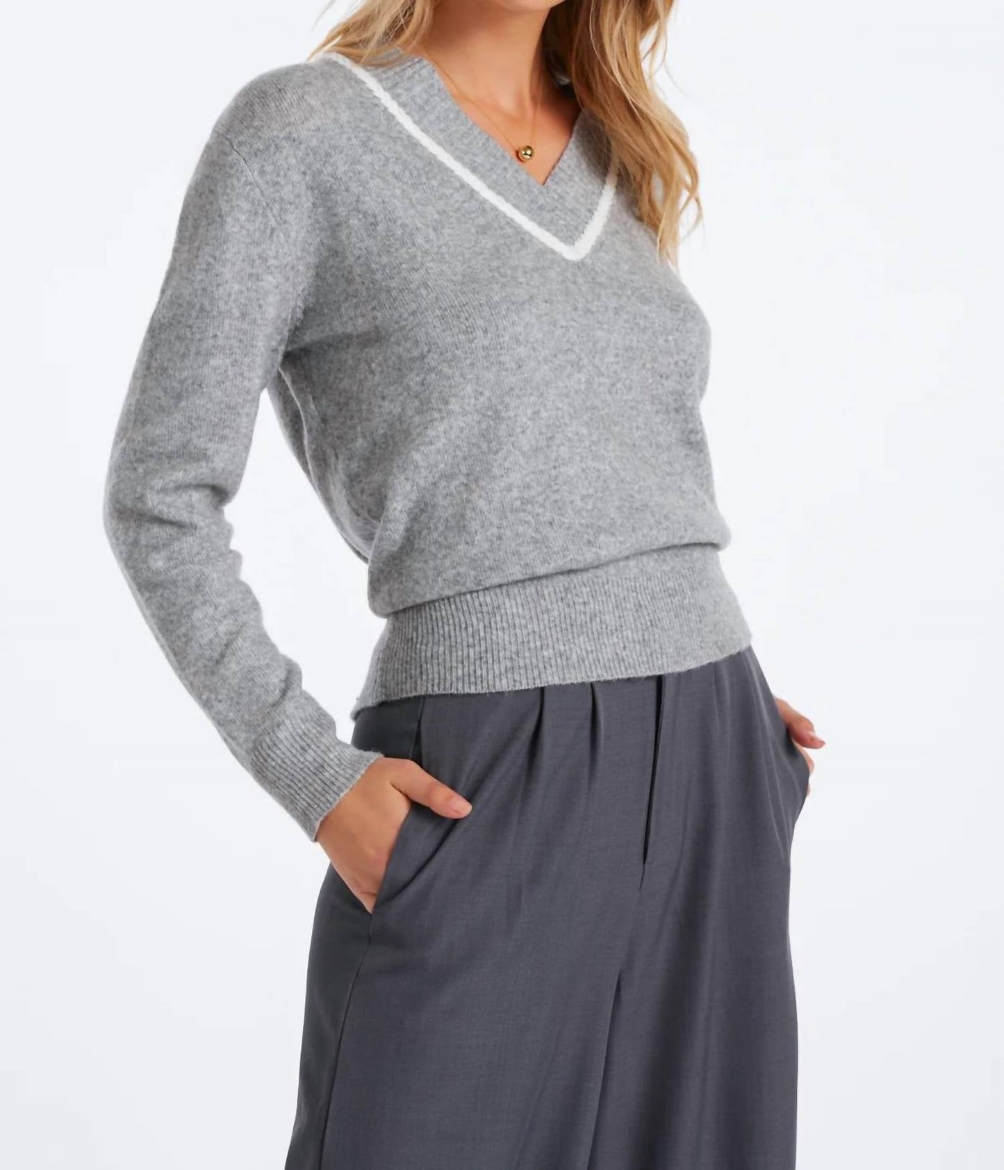 Bishop + Young - Siene V Neck Sweater