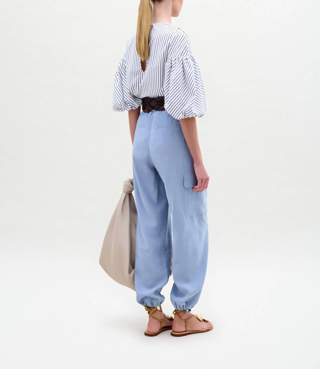 Silvia Tcherassi - Darnell Cargo Style High Waist Pant