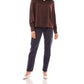 Fifteen Twenty - Sienna Button Front Shirred Blouse