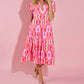 Jude Connally - Portia Puff Sleeve Midi Dress