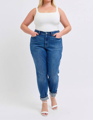 Judy Blue - Mid Rise Boyfriend Jeans