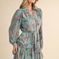 &Merci - Exclusive Paisley Print Ruffle Tiered Midi Dress