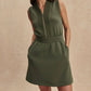 Varley - Polyanna Half Zip Dress