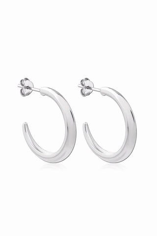 Astor & Orion - Women's Crescent Medium Hoops