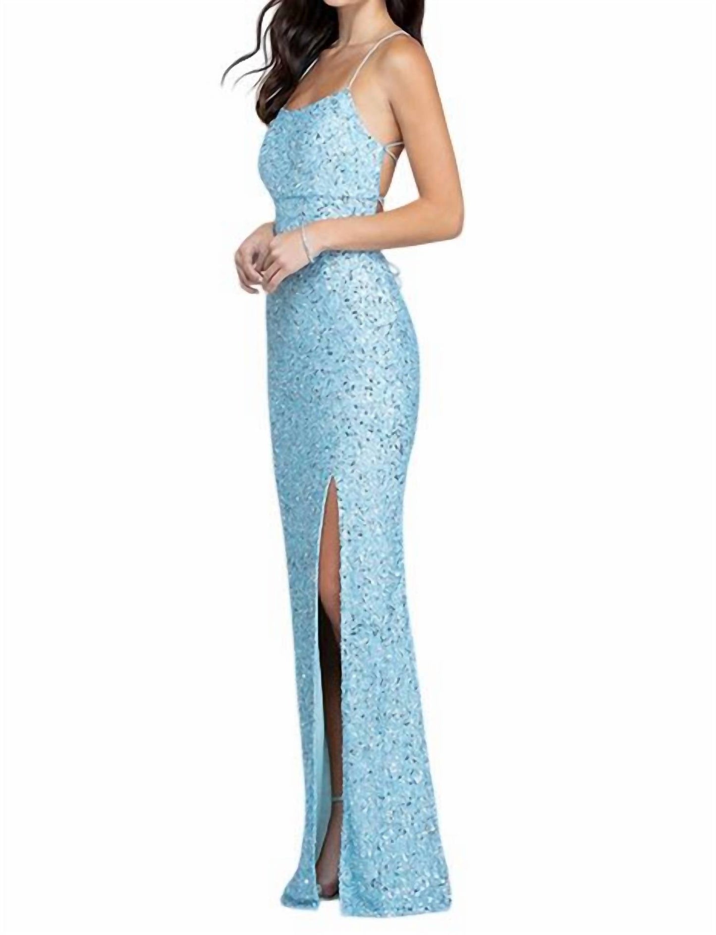 Scala - Women's Curved Neckline Dress