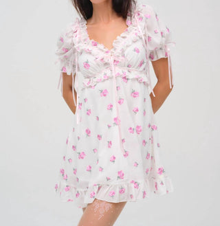 For Love & Lemons - Fiona Floral Mini Dress