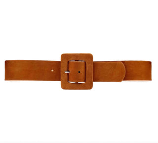 Streets Ahead - Women Covered Buckle Leather Belt